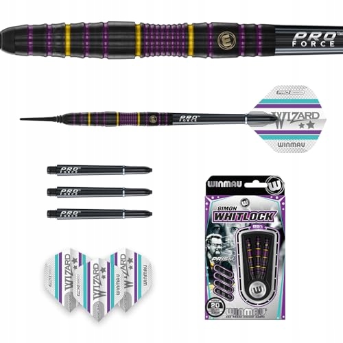 WINMAU Darty Simon Whitlock 85% Pro 18g 20g Zestaw Profesjonalny 3 Sztuki — miniatura 5