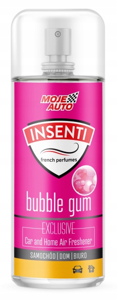 

Moje Auto Insenti Odświeżacz Bubble Gum 50ml