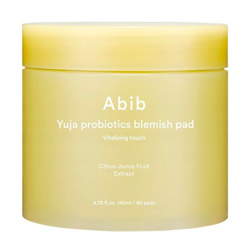 Abib Yuja Probiotics Blemish Pad Regenerační Dotyk 60 Polštářek