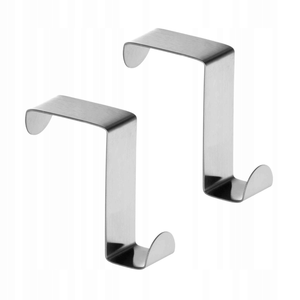 Haczyki do szafek i drzwi stal nierdzewna 2 szt