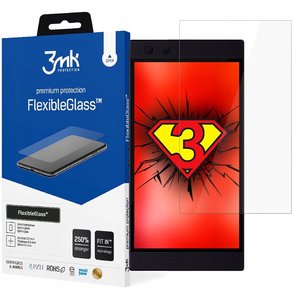 

Szkło hybrydowe 3mk elastyczne do Razer Phone 2