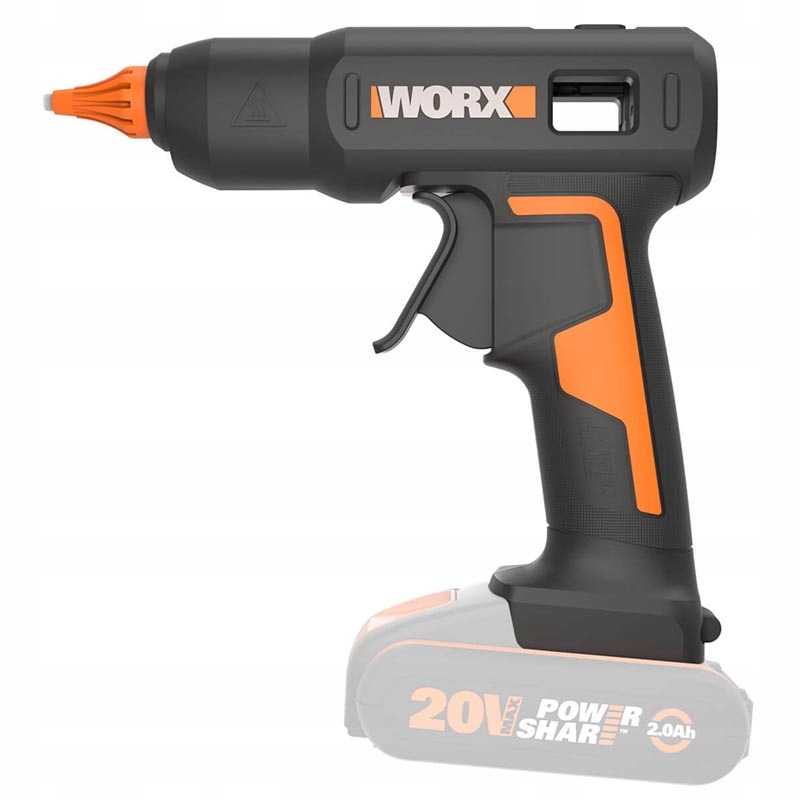 Pistolet do kleju akumulatorowy Worx WX045.9 20V Li-Ion body EAN (GTIN) 6925387184935