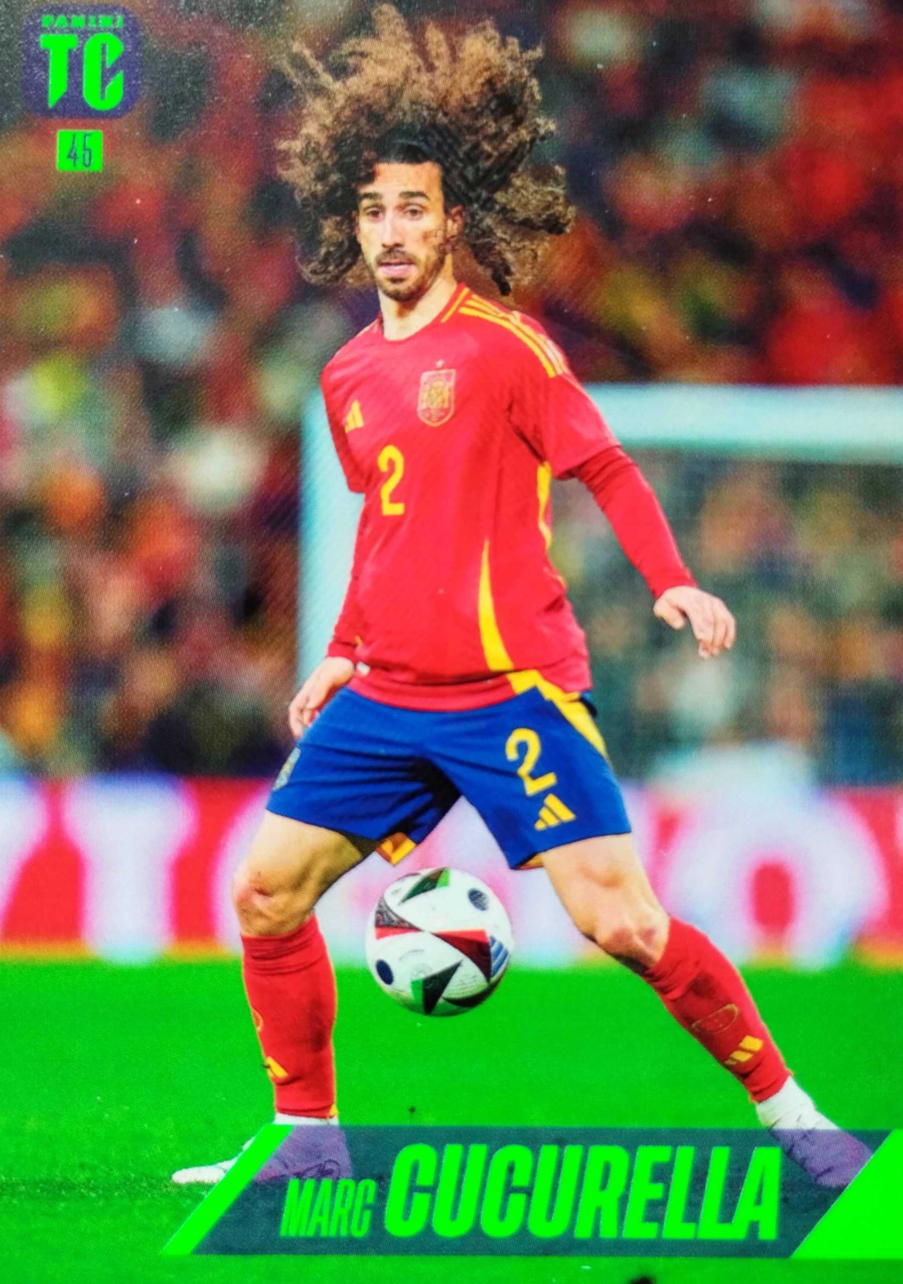 Panini Fifa Top Class 2025 Base Left-Back 45 Marc Cucurella Hiszpania