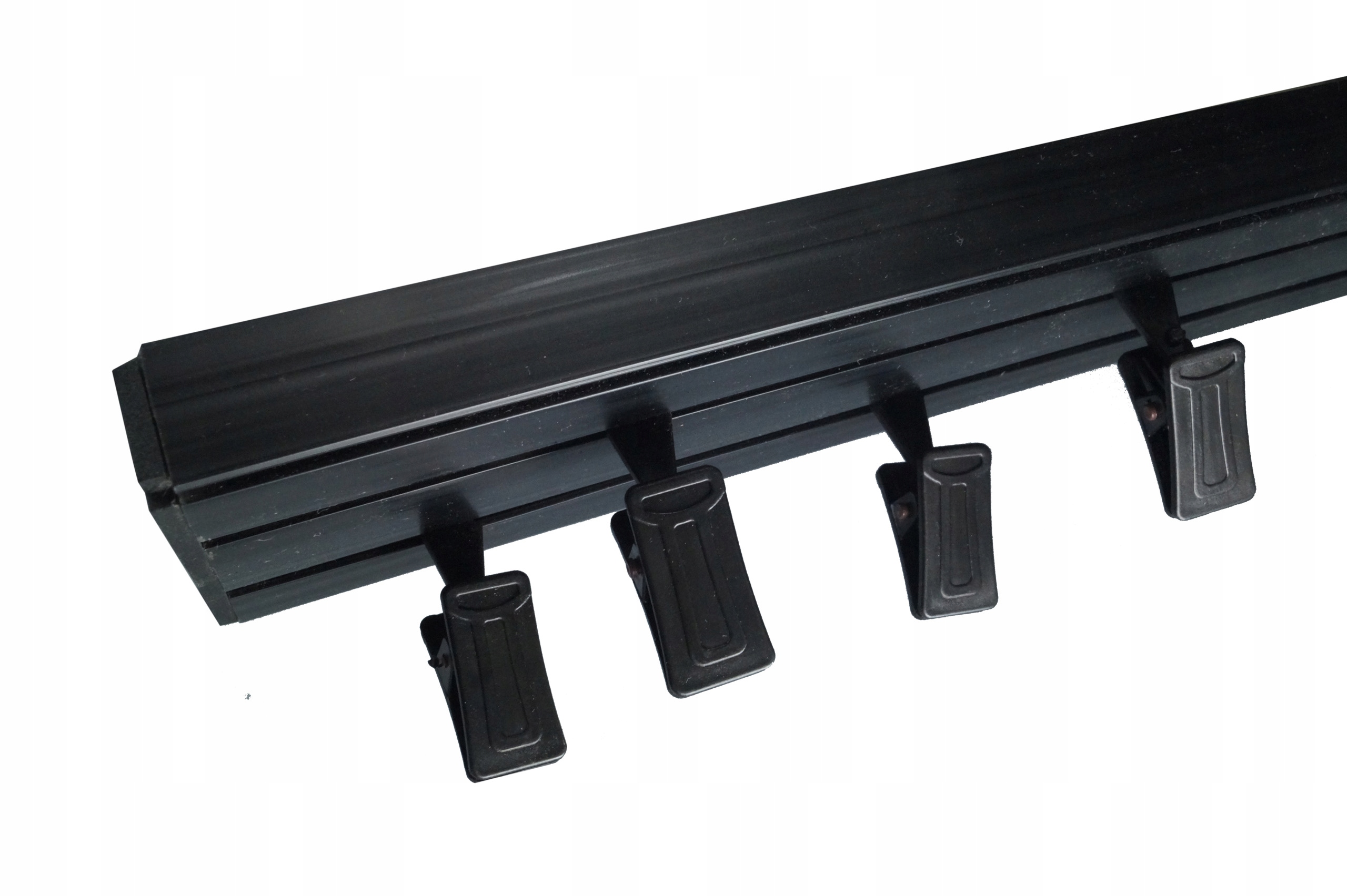 

Czarna Szyna sufitowa Pcv dwutorowa 5,2 mb +zestaw