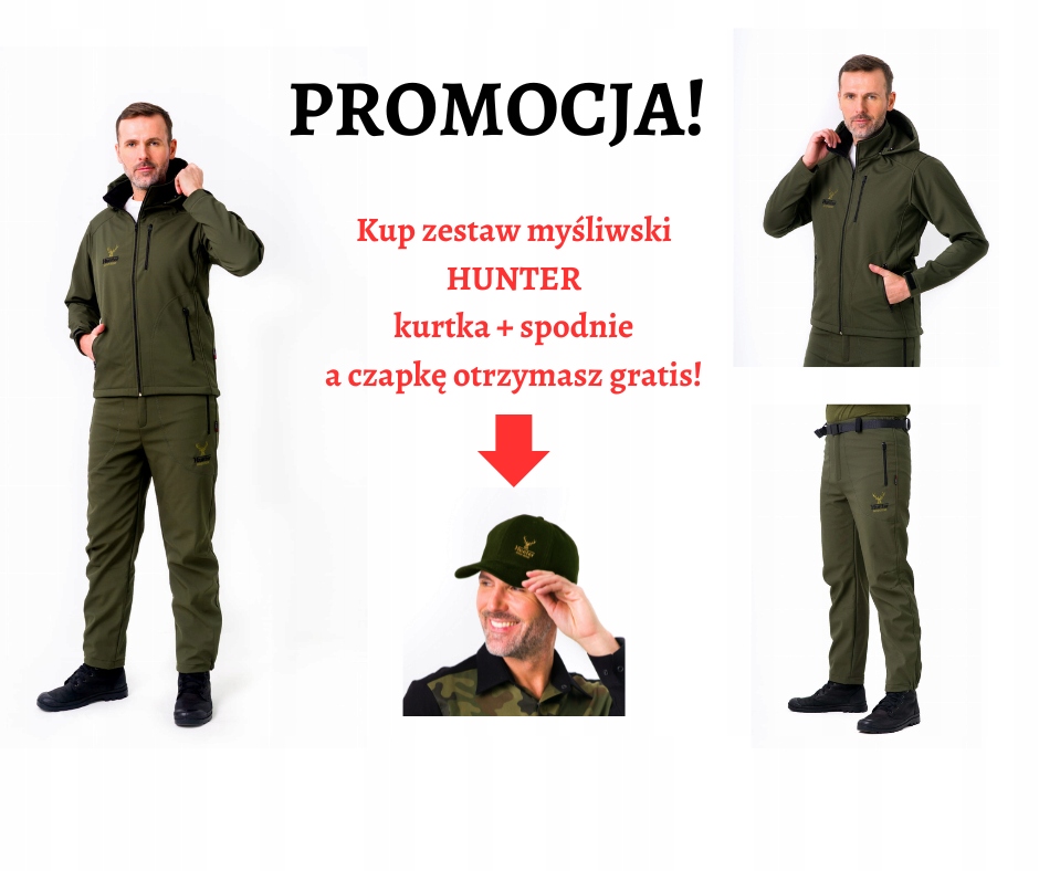 Lovecký Set Bunda Kalhoty Akce! M