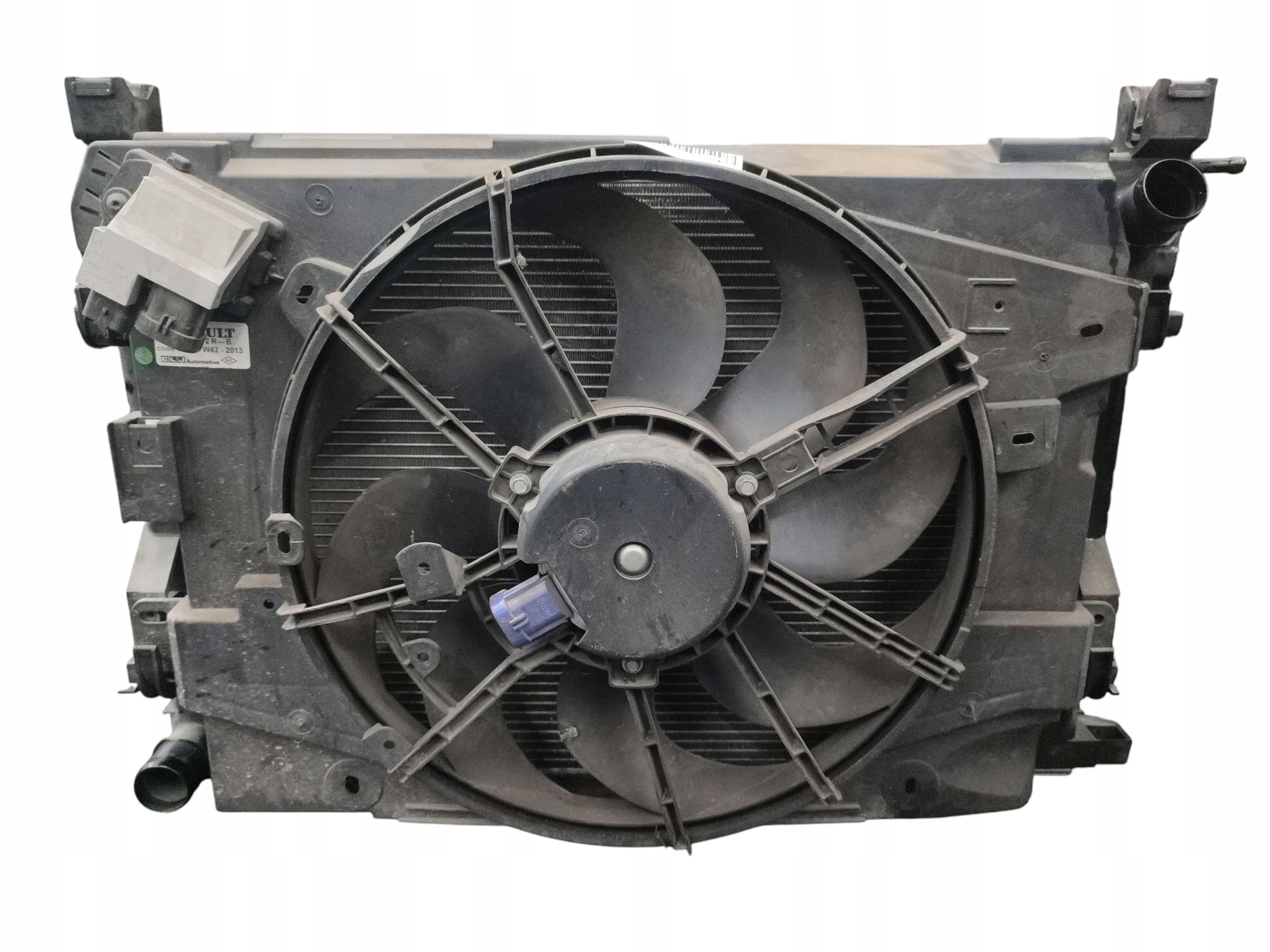 chladič chladiče ventilátor vrtule KOMPLET RENAULT CLIO IV 1.2 16V