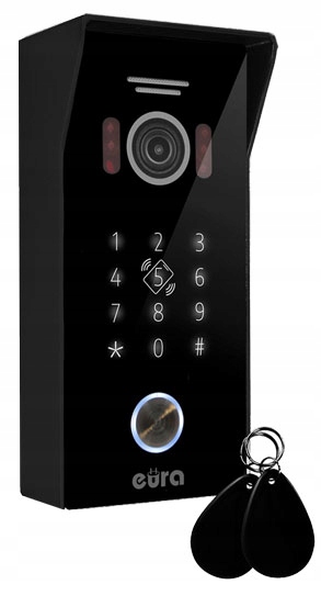 Bramofon kaseta zewnętrzna panel zewnętrzny VDA-51C5 Hd szyfrator brelok
