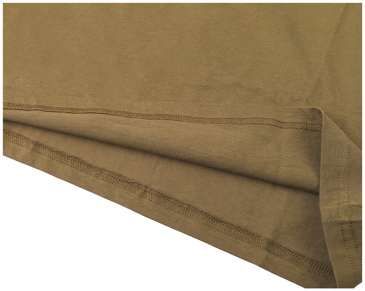 Koszulka Męska MIL-TEC T-Shirt Podkoszulek Bawełniana na co dzień L Kolor brązowy