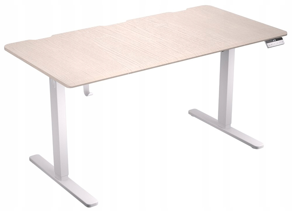 Endorfy herní stůl Atlas L electric Light Wood 150x76cm nosnost 80kg