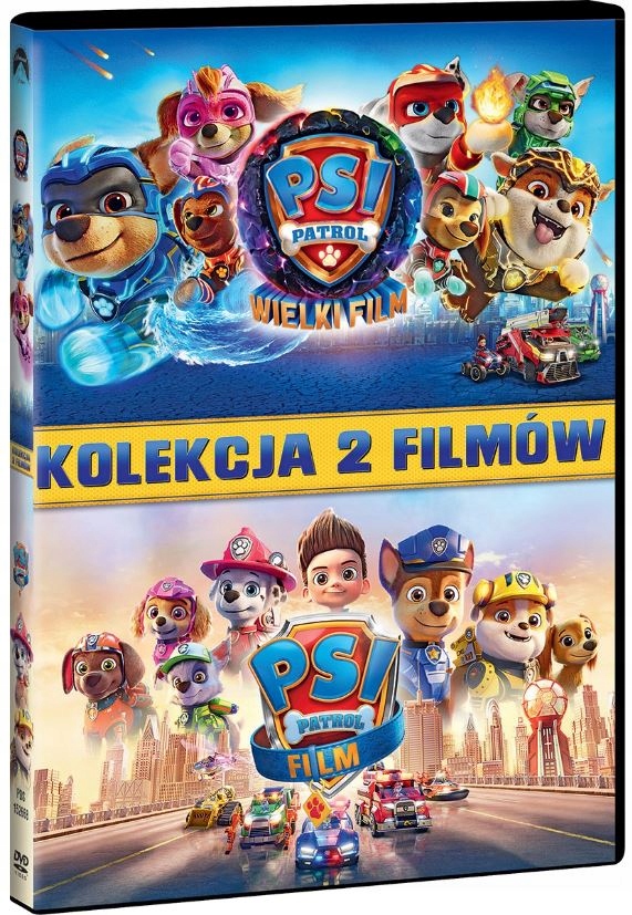 PSI PATROL: KOLEKCJA 2 FILMÓW [2 DVD]