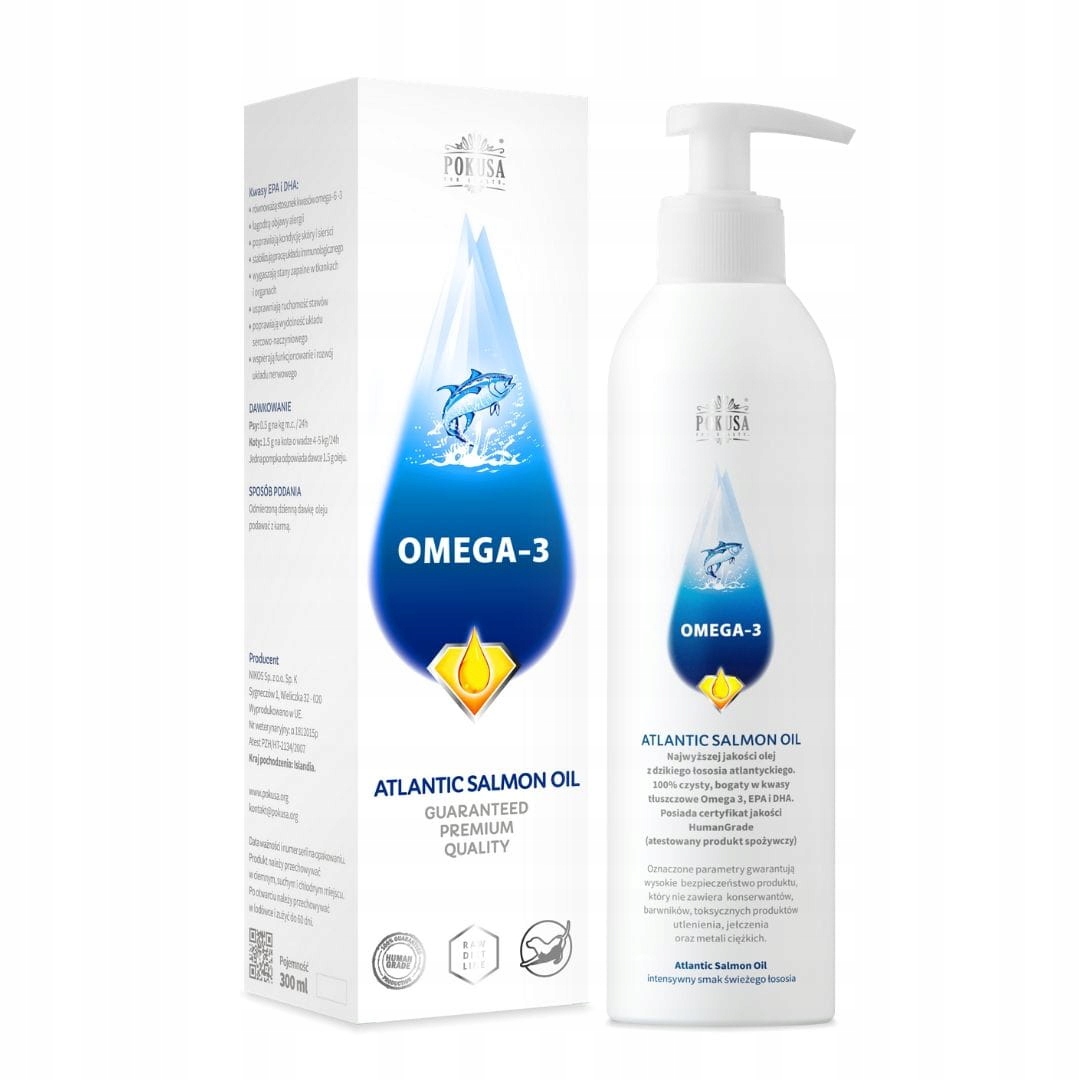 Pokusa Atlantic Salmon Oil olej 1000ml