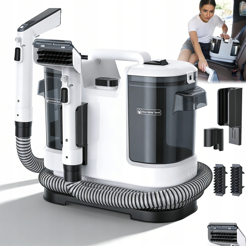 Vysavač S Dvojitou Nádrží Na Čistou A Špinavou Vodu