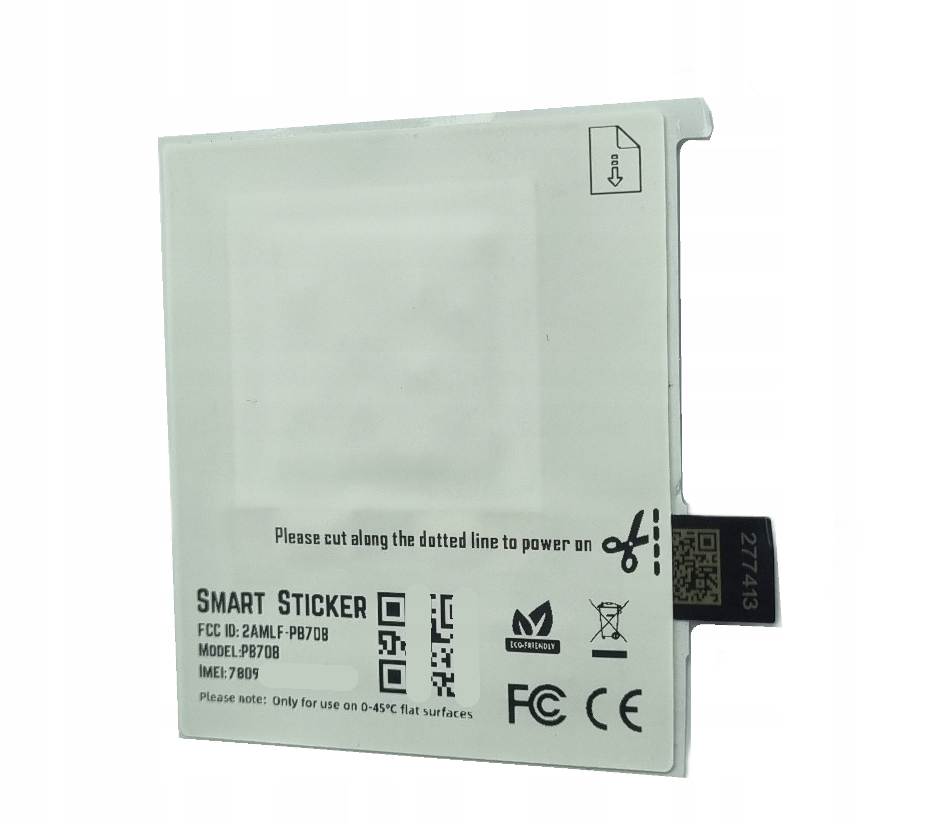 Gps lokátor Samolepka bez Sim karty Bt PB708 Mini Skrytá Rychlá instalace