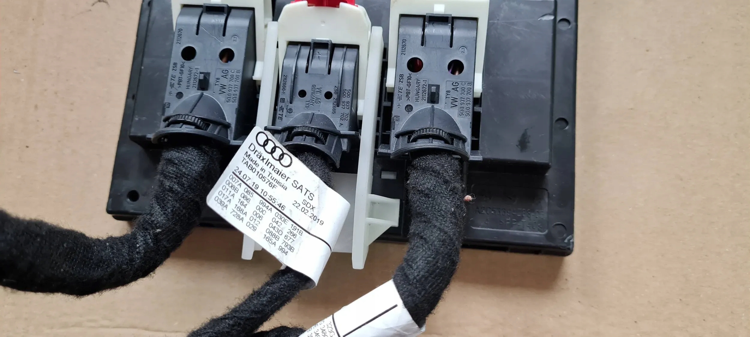 Q3 83A module control unit KOMFORTU 5Q0937084DL