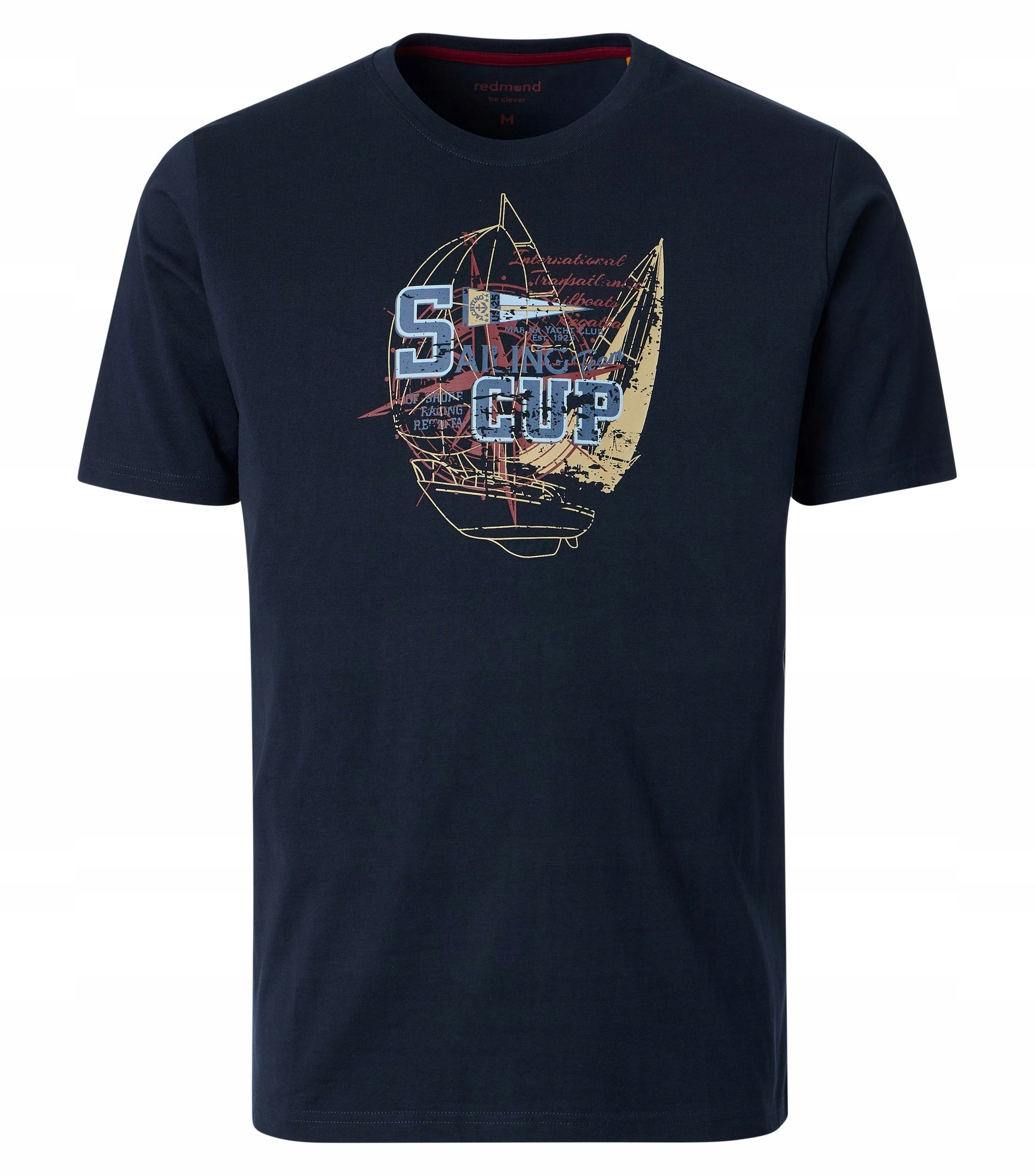 Redmond Velké Velikosti Tričko Bavlněné Tričko S Potiskem 6XL 162 cm