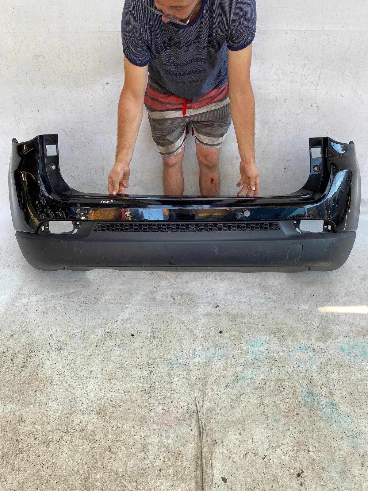 JEEP COMPASS II 2 16-> bumper rear part rear PDC