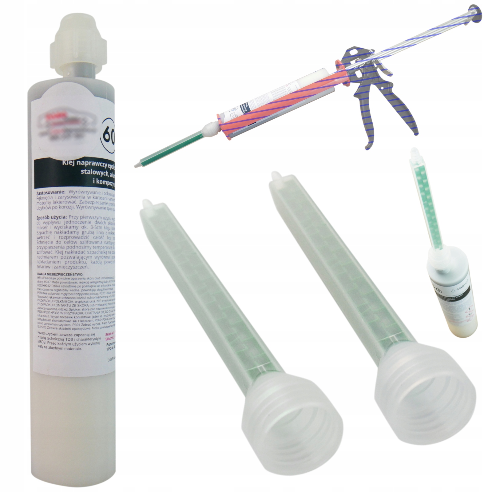 Cín na hliník za studena Epoxidové lepidlo EP60 pro ochranu karoserie