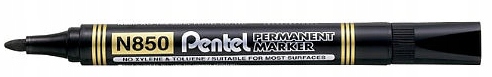 MARKER PERNAMENTNY CZARNY PENTEL N850 490250607136 Marka Pentel