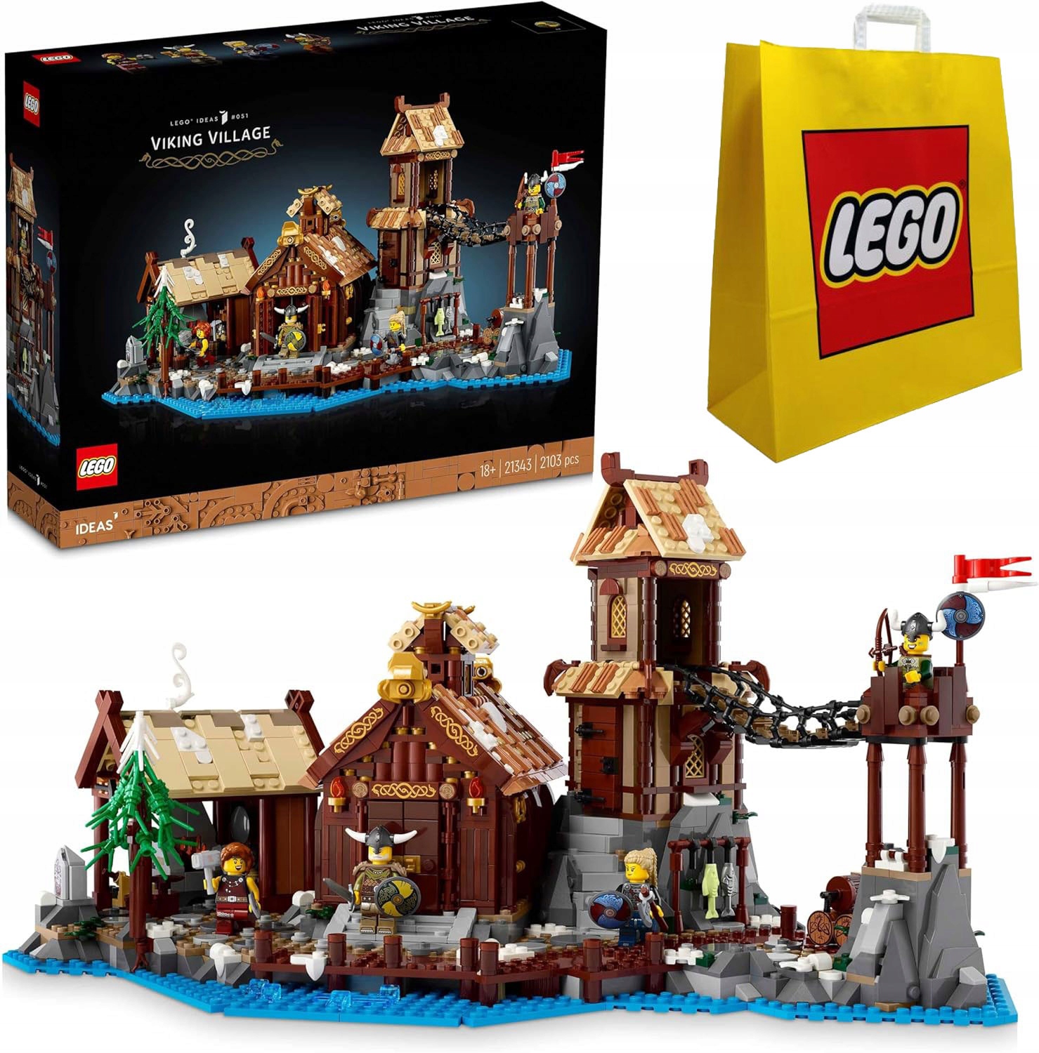 Lego Ideas 21343 Vikingská vesnice