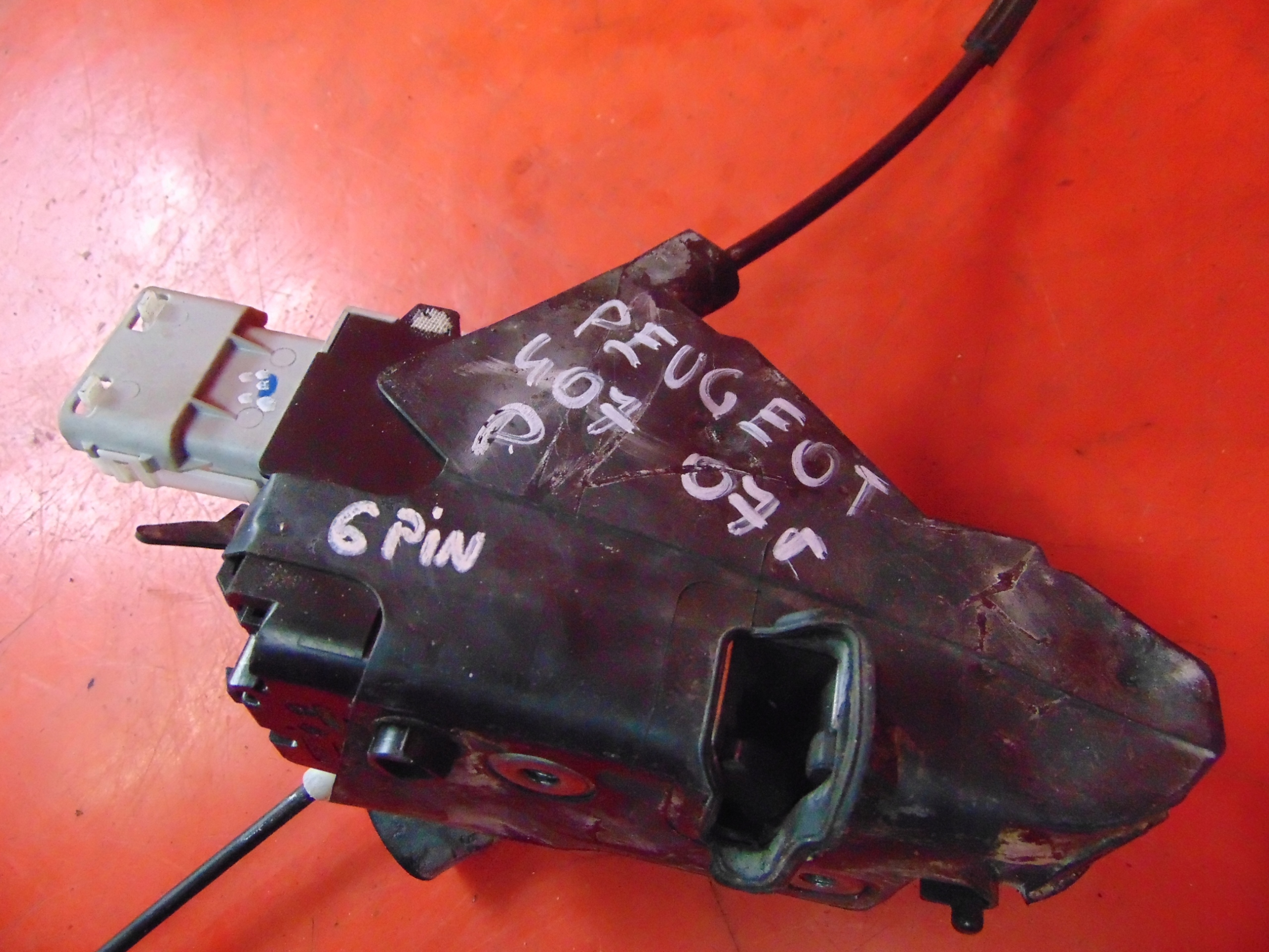 PEUGEOT 407 COUPE 04- lock door right 6 PIN EU