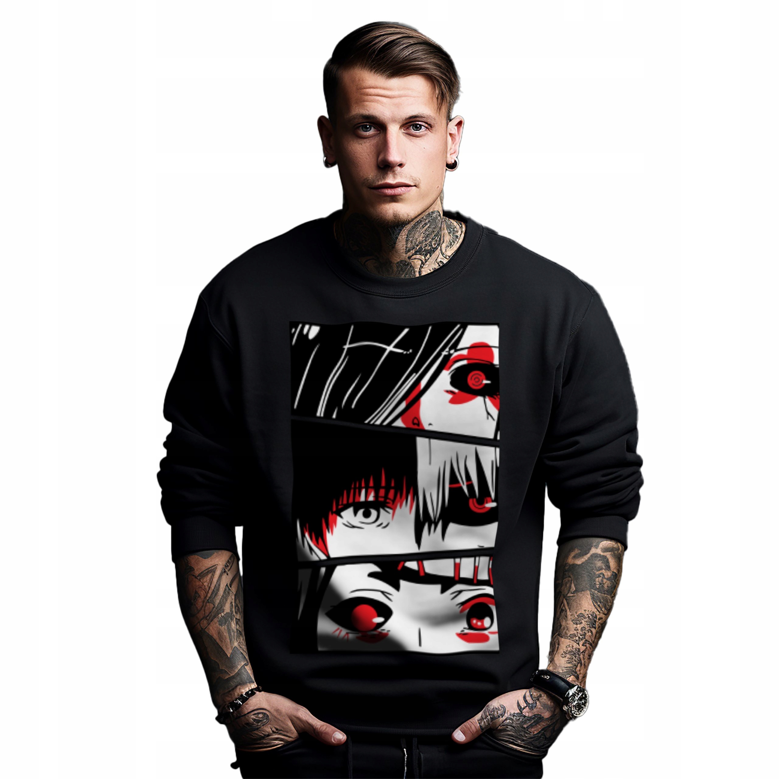 Mikina s potiskem Anime Series Title