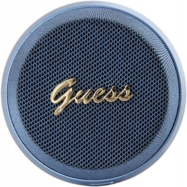 GUESS GŁOŚNIK BLUETOOTH GUWSC3ALSMB STAND MAGNETIC SCRIPT METAL NIEBIESKI Marka Guess