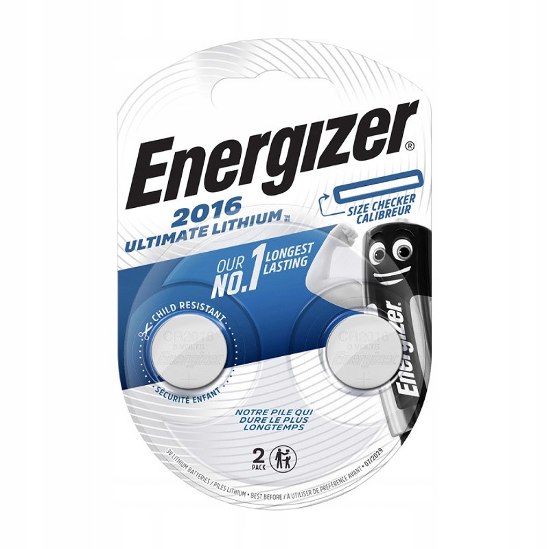 Pile Energizer CR2016 3V BP1