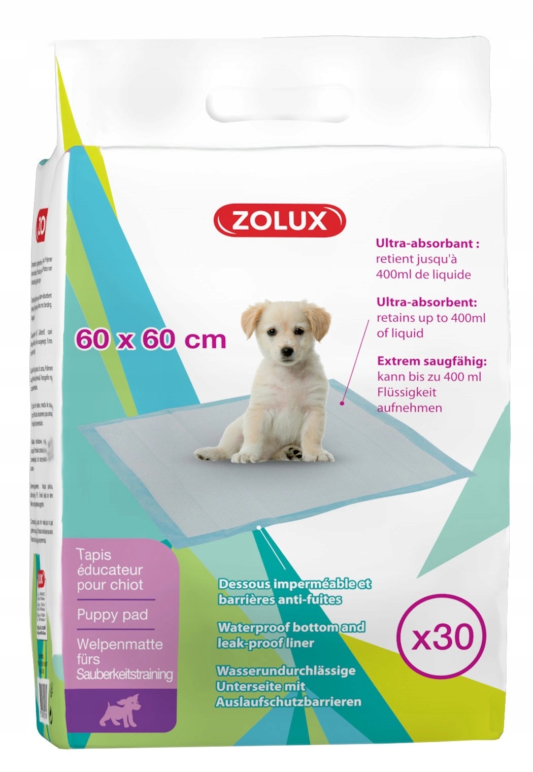 

Zolux Maty absorbujące 60 x 60 cm 30 szt. podkłady