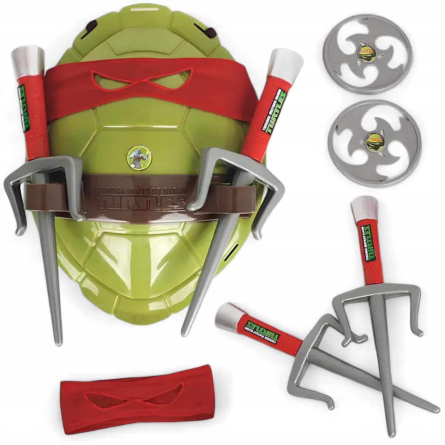 Zestaw Ninja Raphael skorupa trójząb 37 cm