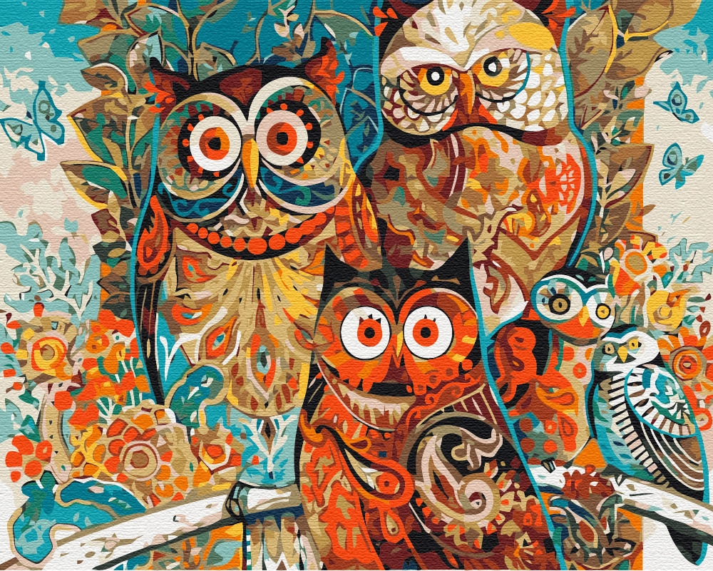 Malování podle čísel, Čaroděj 40x50 cm