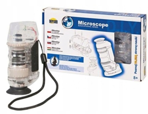 

Mikroskop do składania zabawka Dromader + gratis