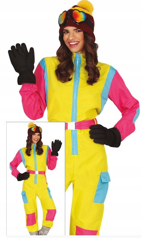 Kostým pro dospělé Lyžařka (kombinéza) S 36-38
