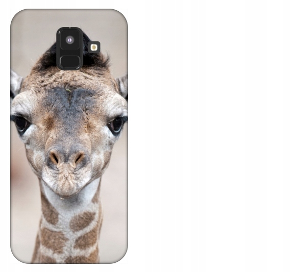 

Etui pokrowiec Samsung Galaxy A6 2018 Żyrafa smies