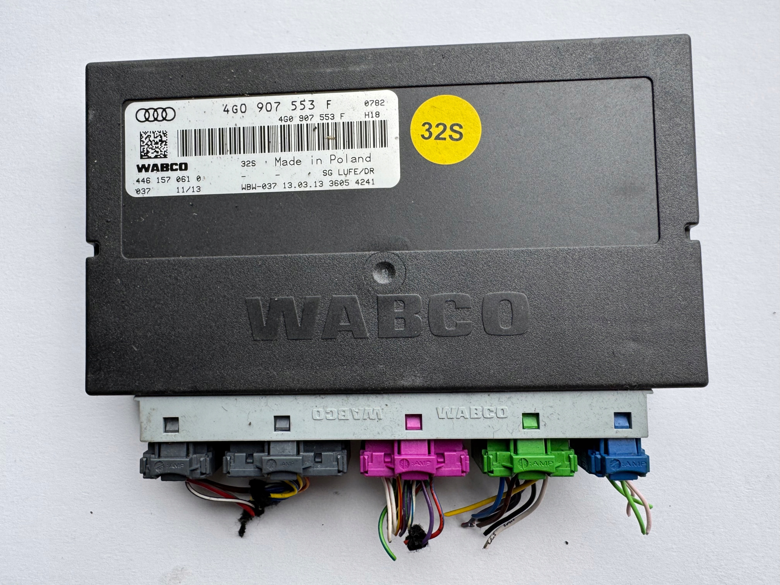 modul Bedienteil Achsträgers WABCO 4G0907553F A6 C7 A7