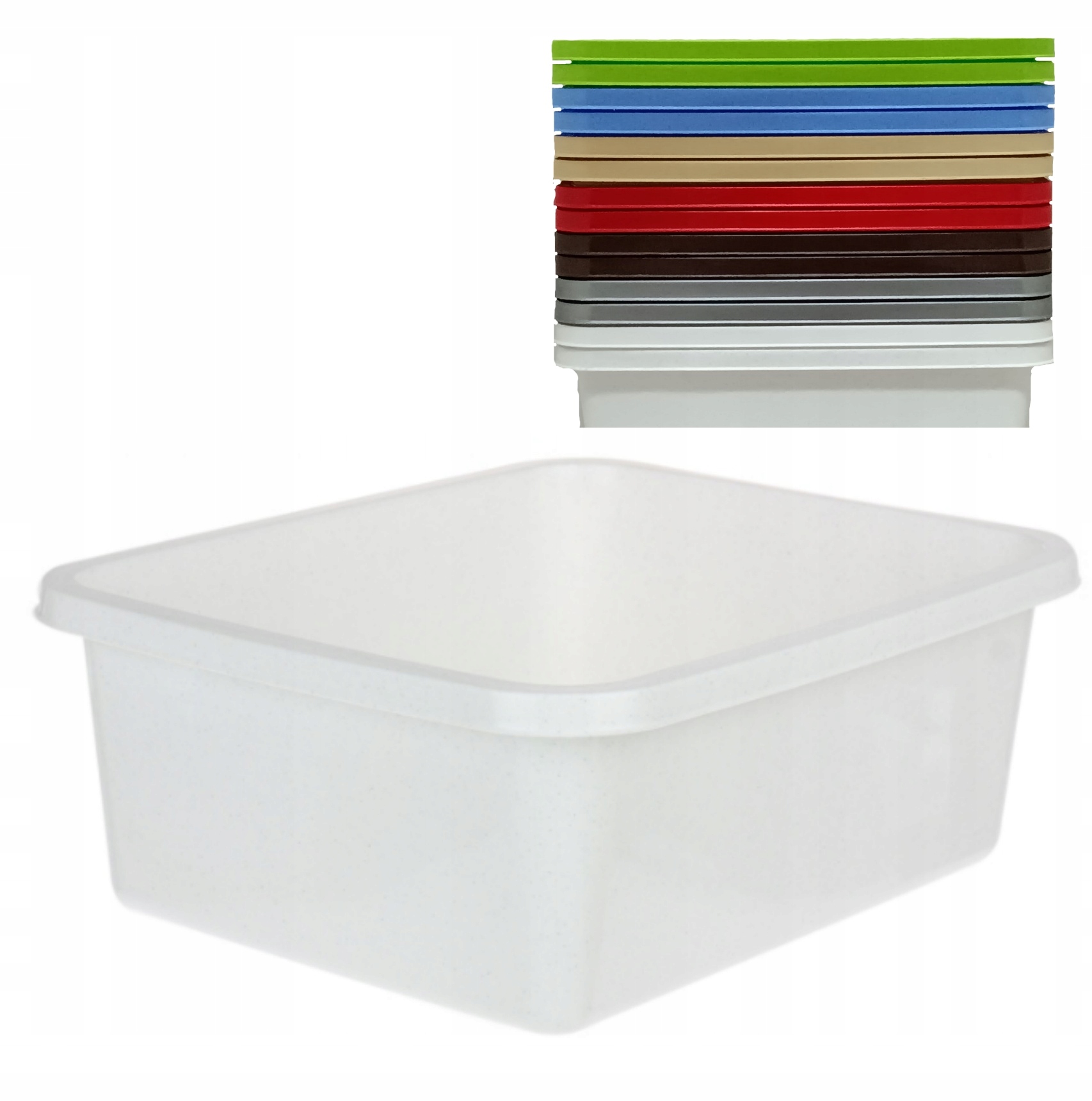 

Miska wanienka Biały Marmur 8l.prost.mocna Głęboka