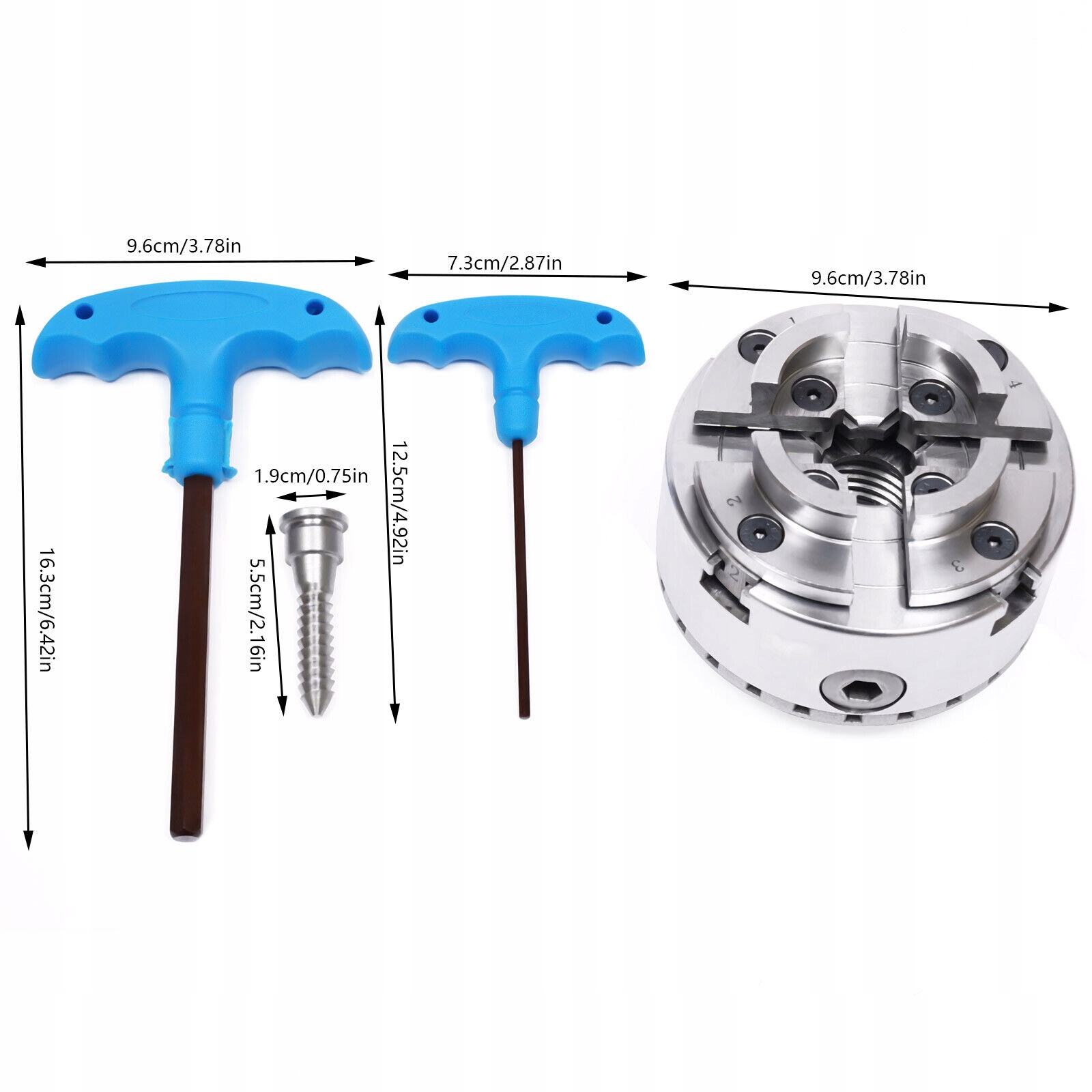 M33 CZTEROSZCZęKOWY UCHWYT TOKARSKI DO DREWNA Marka inny