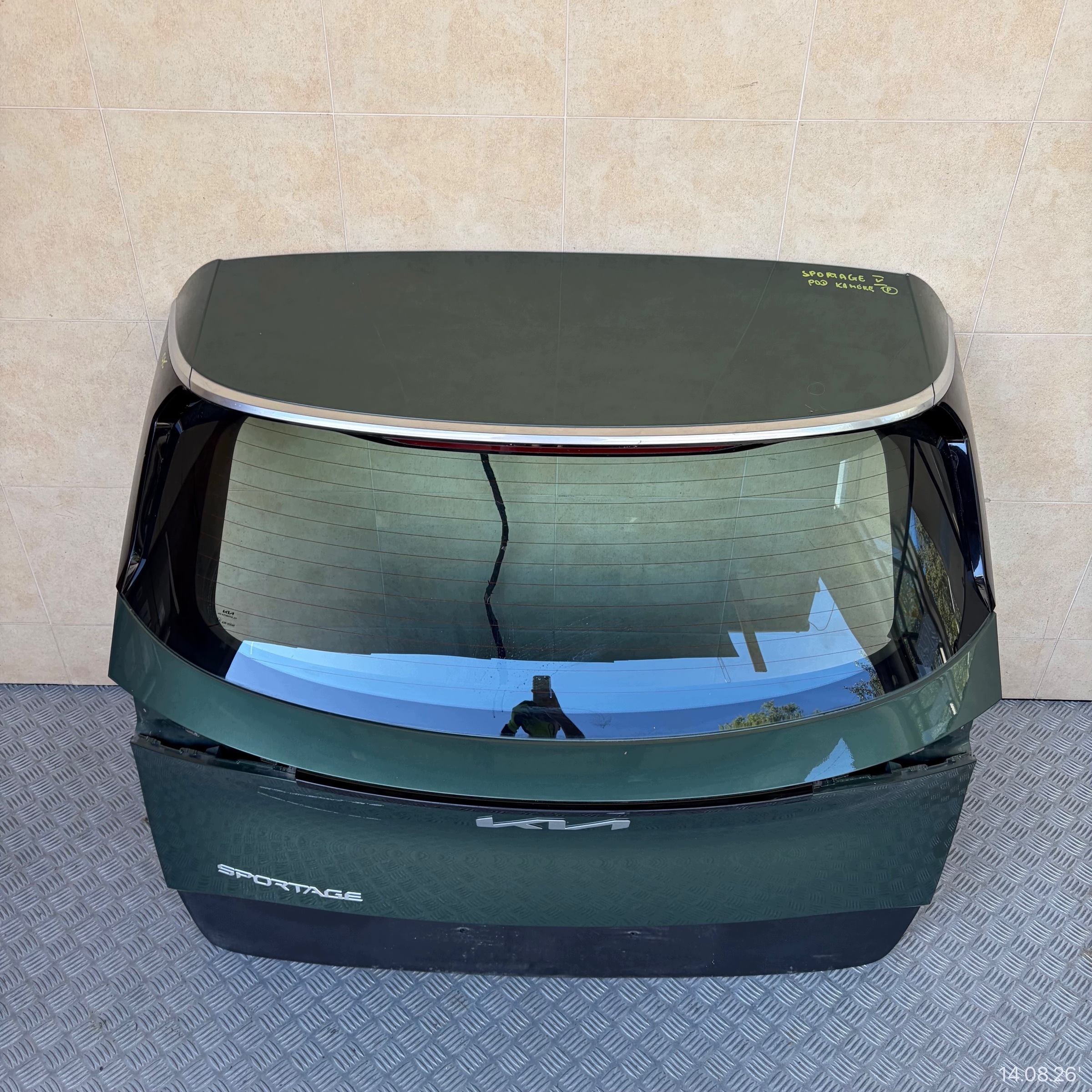 boot doors complete KIA SPORTAGE V 2024 ROK below KAMERE