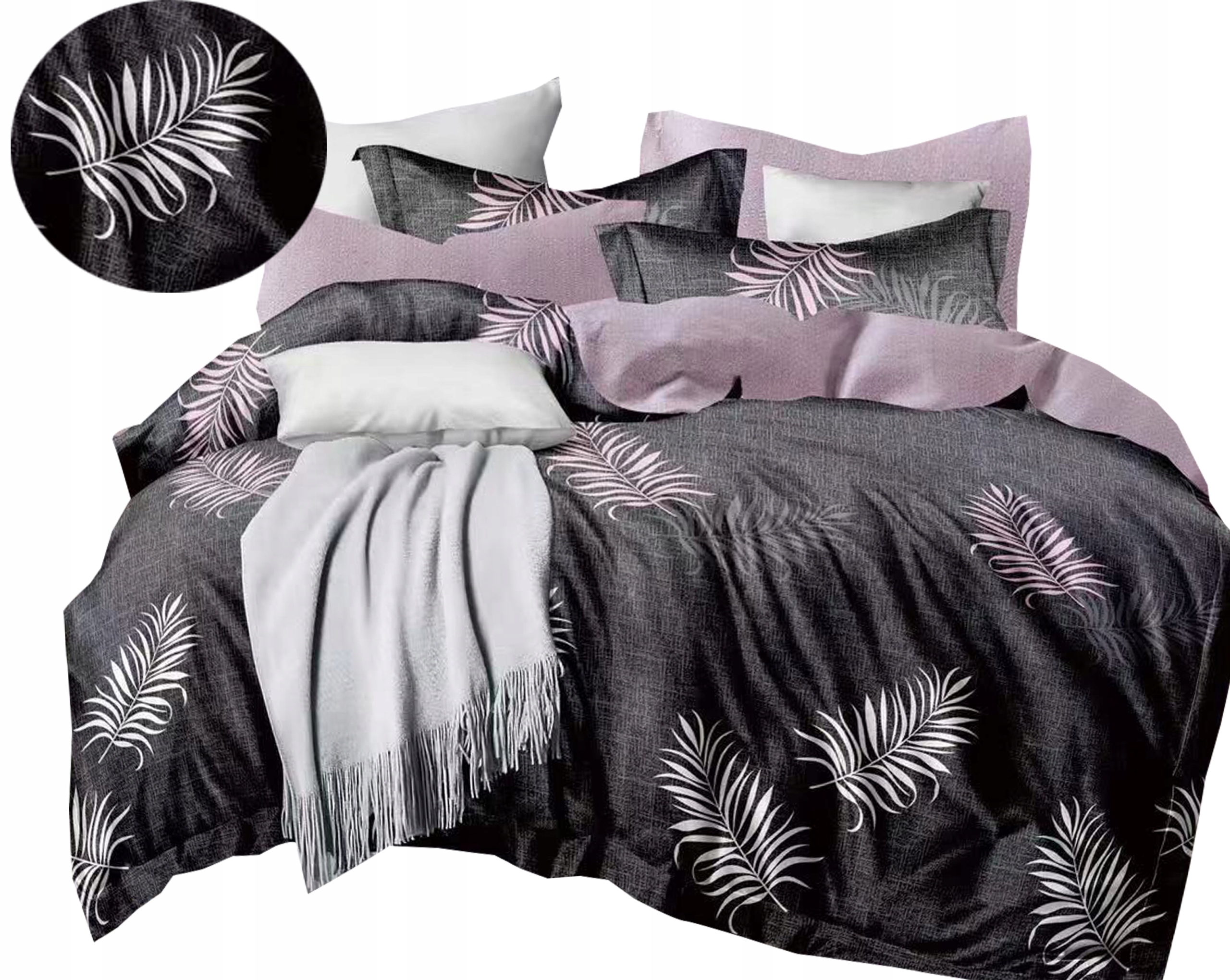Povlečení Flanela 200x220 2 povlaky na polštáře 70x80 na zip, teplé květiny, růže