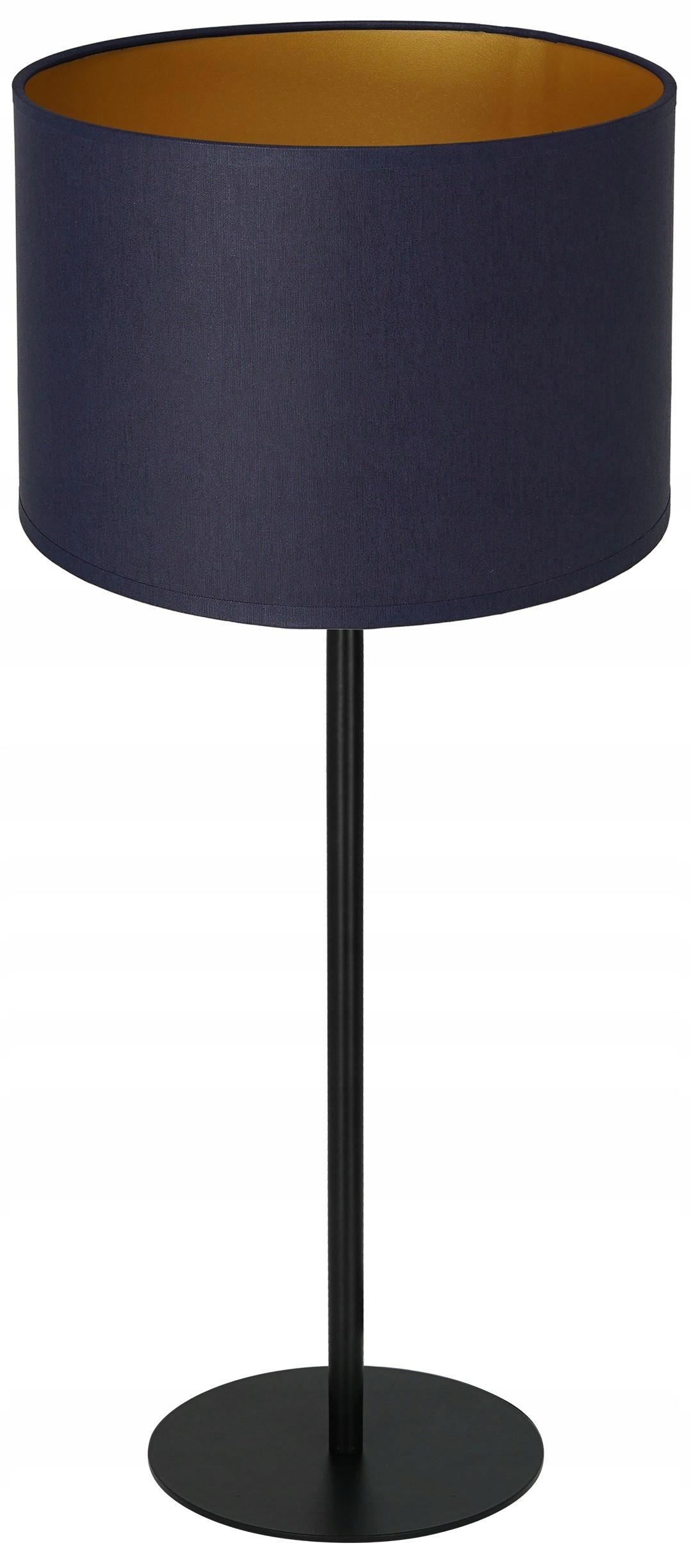 Stolová lampa Arden Modrá Zlatá, moderná ozdoba do obývačky