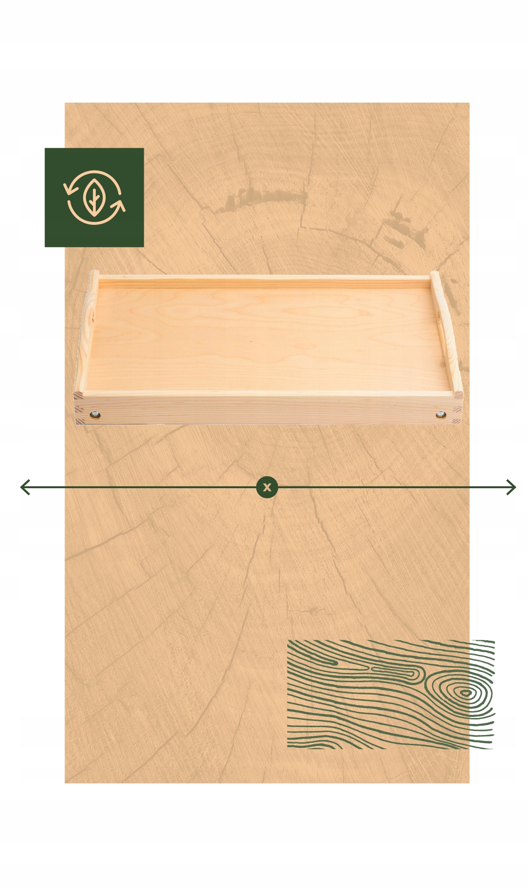 STOLIK ŚNIADANIOWY POD LAPTOP DO ŁÓŻKA TACKA TACA ŚNIADANIOWA Kolor odcienie brązu i beżu