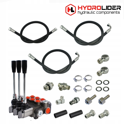 ROZDZIELACZ HYDRAULICZNY 3 SEKCYJNY T25 T-25 RUSEK Numer katalogowy części 1.28.30.504.2