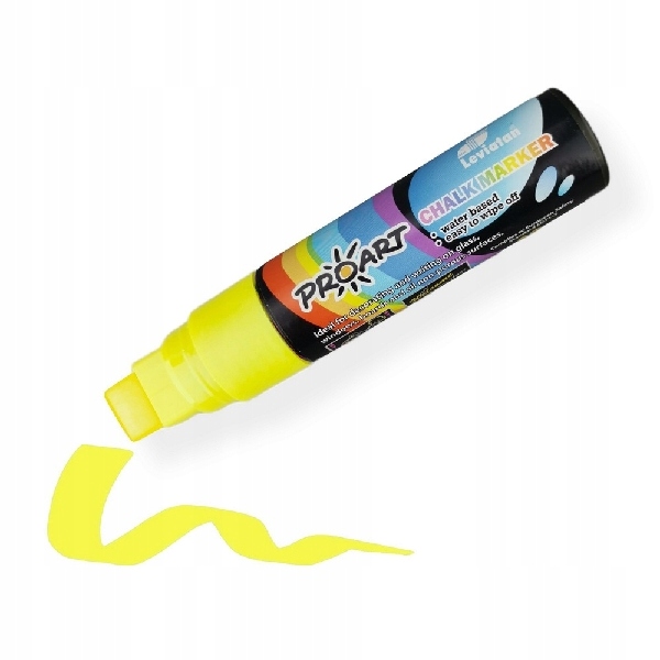 

Marker kredowy żółty 28g Leviatan