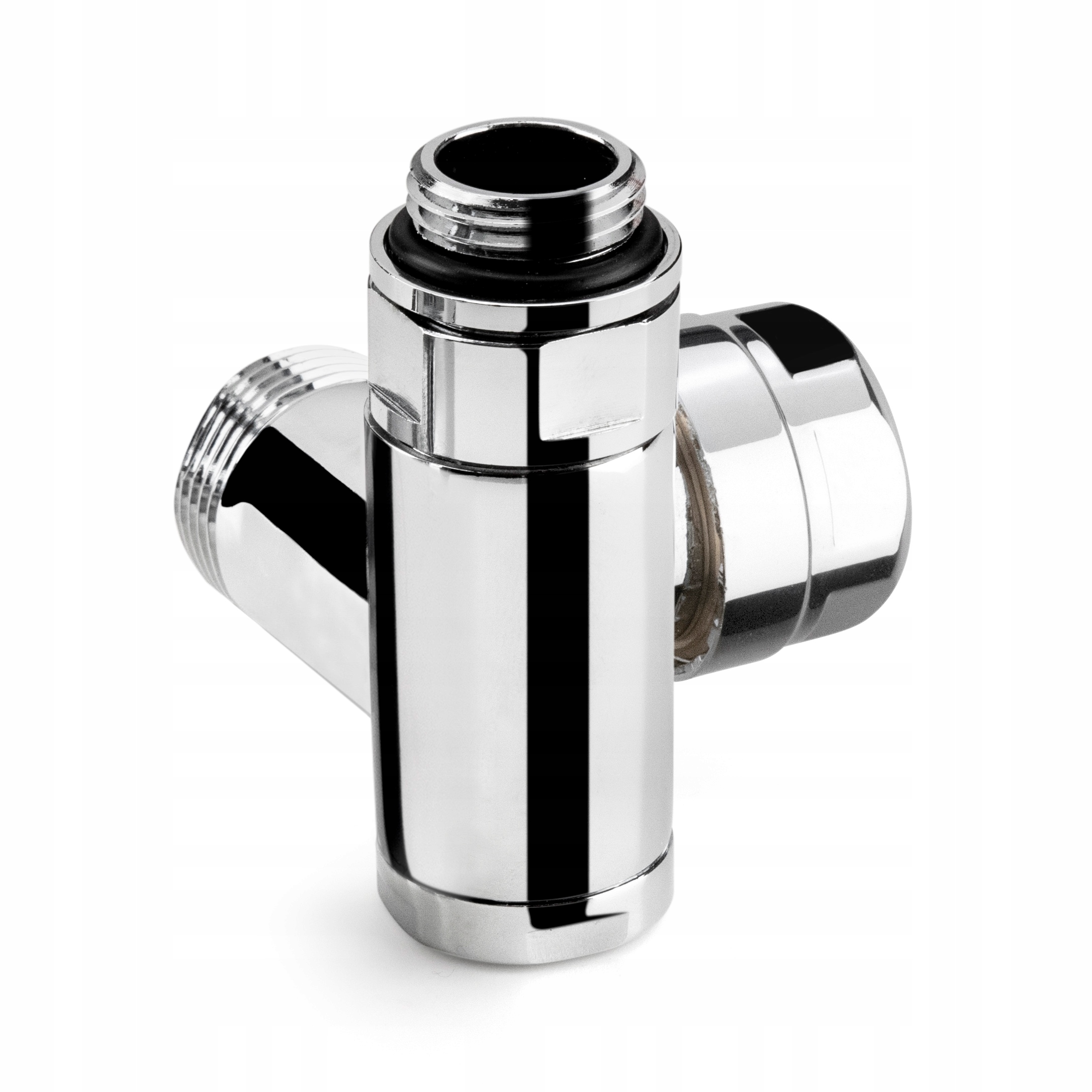 Termostatický ventil pro ohřívač 1/2 x 3/4 Chrom Levý