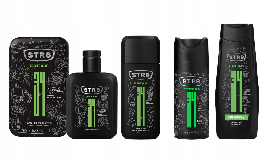 Freak Zestaw 4cz EDT+ DNS+ SPRAY+ ŻEL