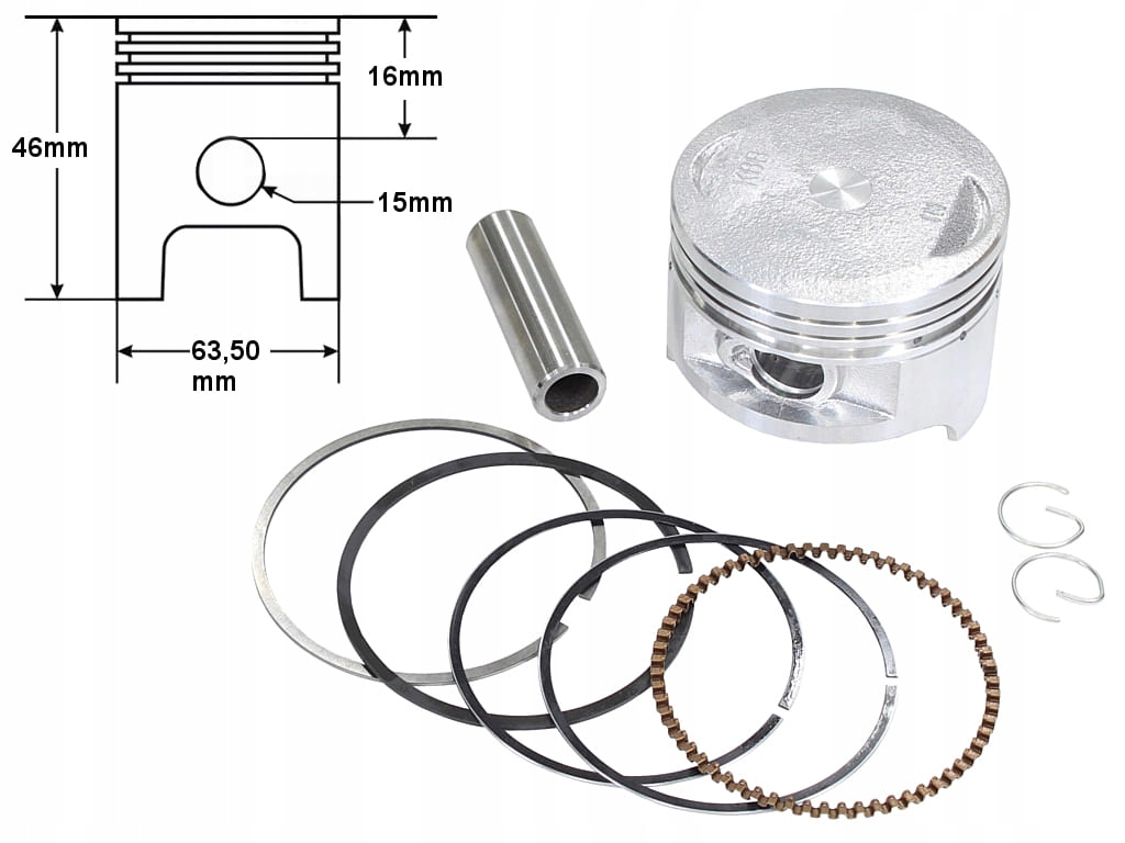 TŁOK CG 200CC KOMPLETNY