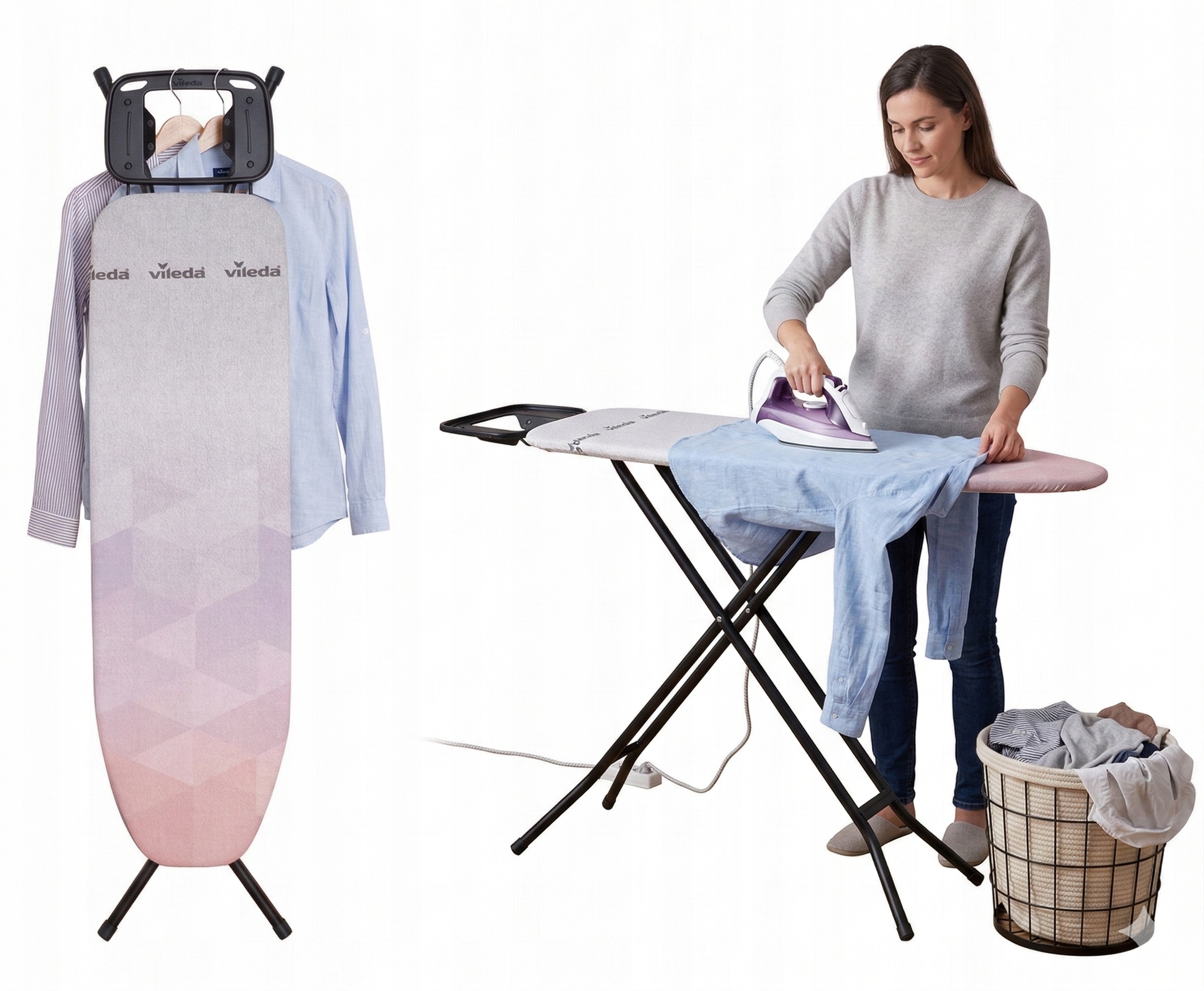 Deska Do Prasowania Vileda Diamond S Lekka Stabilna Wytrzymała XXL