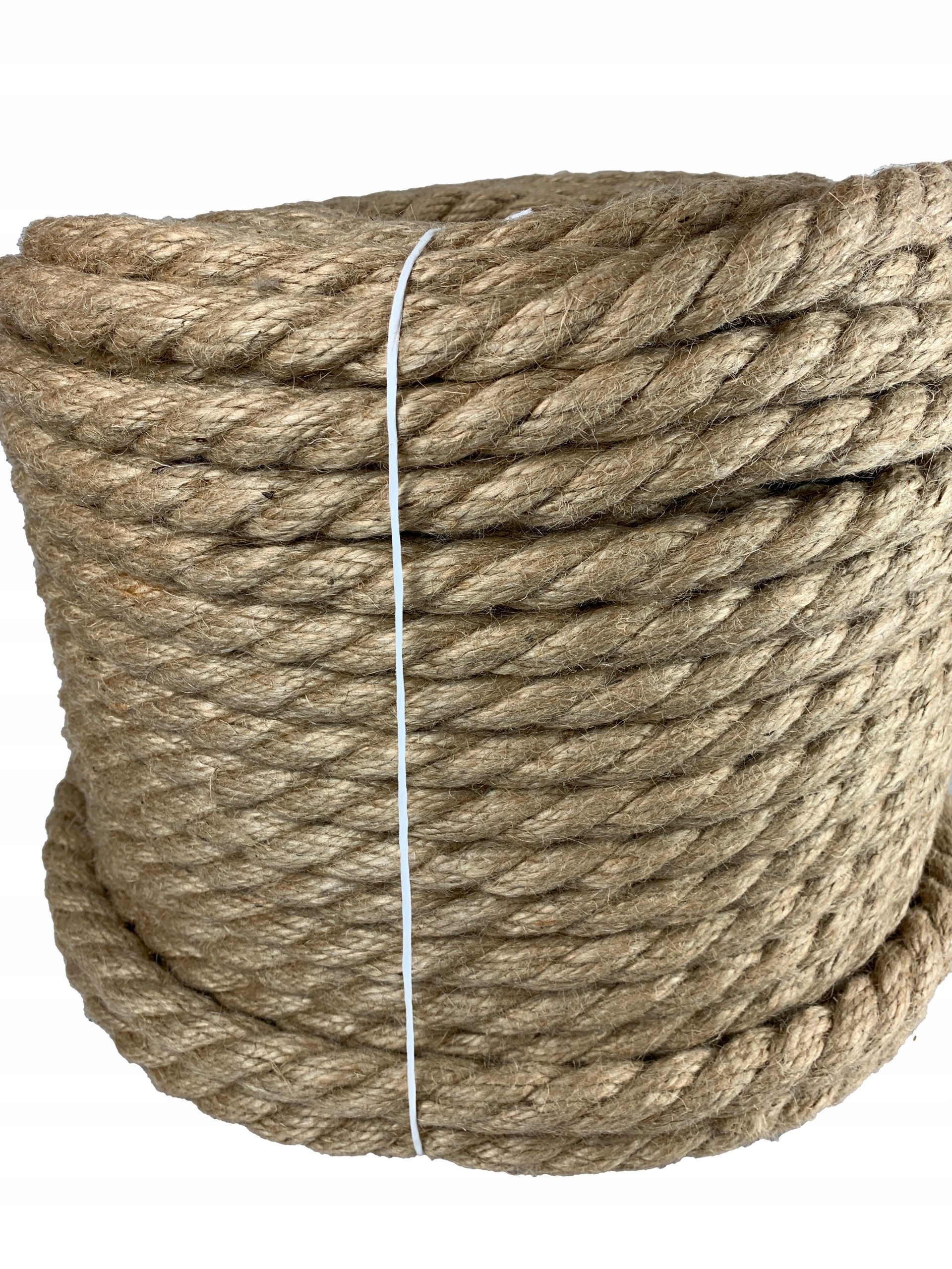 

Linka lina jutowa 24 mm, drapak, żeglarska, 10 m