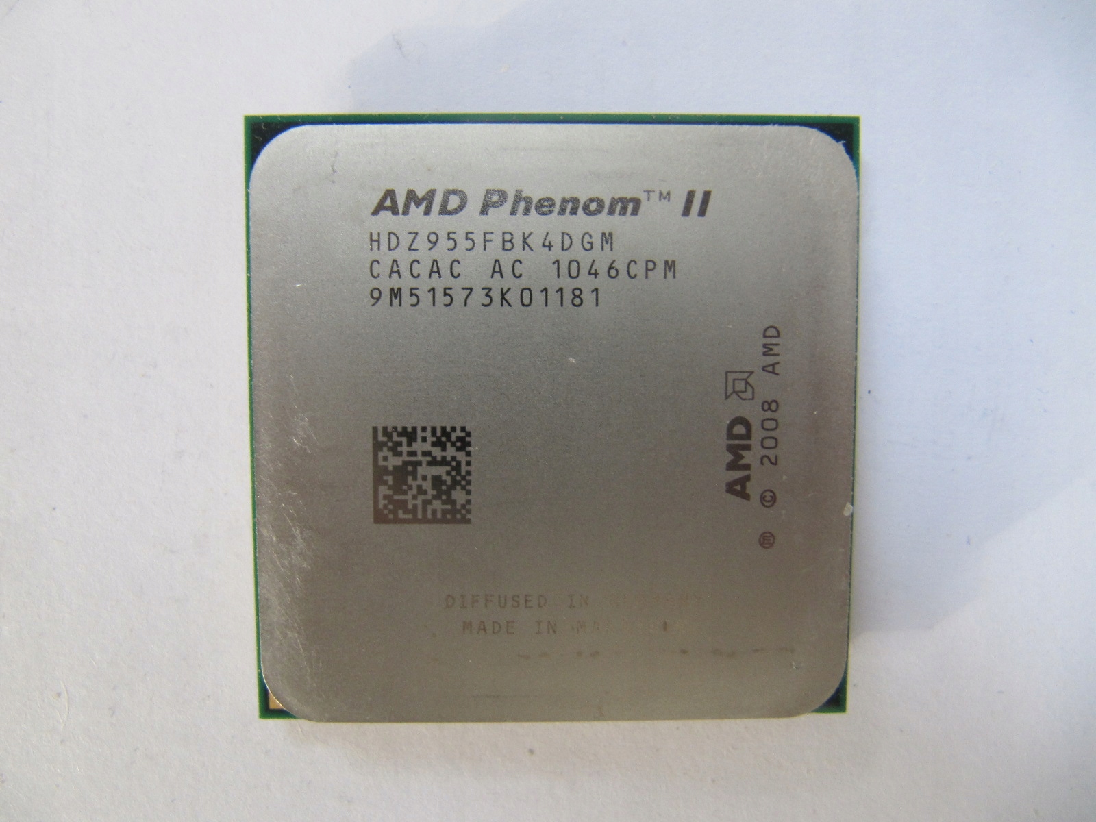 AMD Phenom II X4 955 Black Edition 4x 3.2GHZ AM2+ AM3 processor
