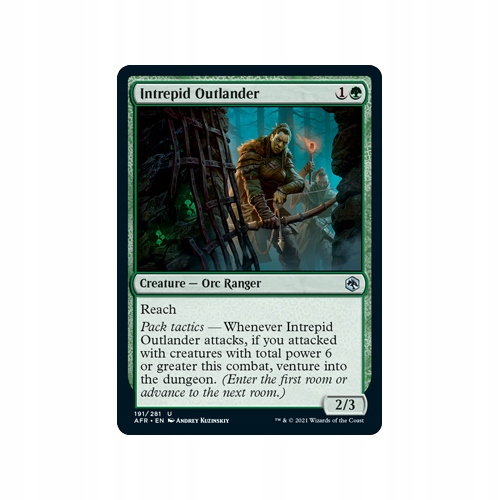 Mtg 4x Intrepid Outlander (Uncommon)