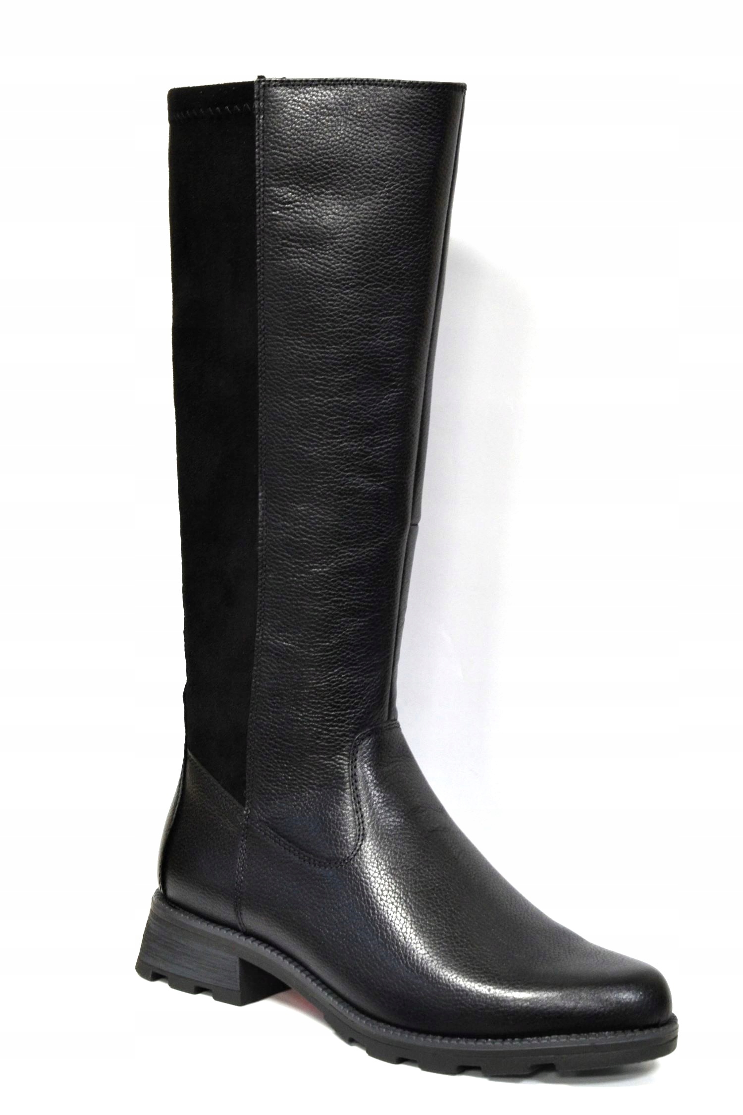 Caprice 25611-41 Kozačky Černé Kůže/stretch Vel.